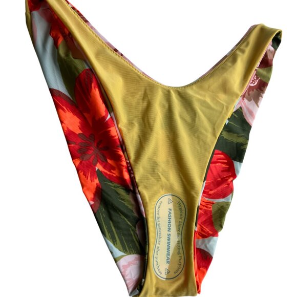 aerie size XL floral print bikini bottom X-Large - Picture 3 of 4